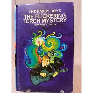 Hardy Boys altered book junk journal handmade pockets